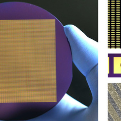 Wafer-scale printed 2D crystal devices